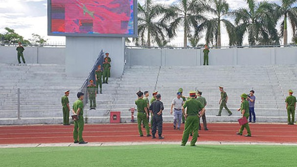 Hà Tĩnh diễn tập an ninh trước ngày đón Công Phượng, Phi Sơn