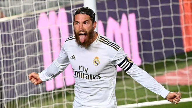 Real Madrid sống trong hơi thở của Ramos