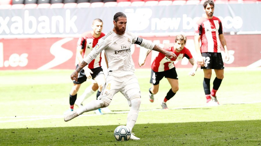 Ramos lại tỏa sáng, Real giành 3 điểm trước Bilbao theo kịch bản quen thuộc