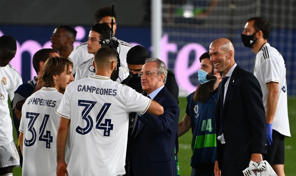 Real vô địch La Liga, chủ tịch Perez tuyên bố bất ngờ