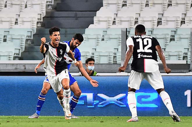 Ronaldo tỏa sáng, Juventus vô địch Serie A lần thứ 9 liên tiếp