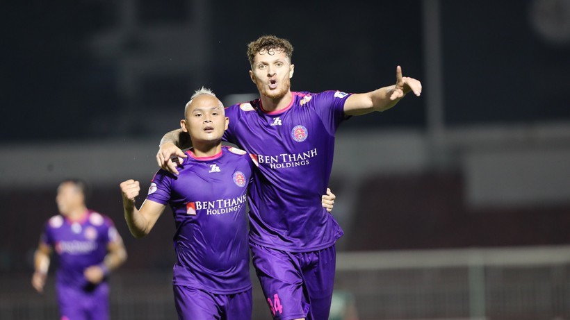 Sài Gòn FC trụ hạng V.League 2020 sau 10 trận đấu