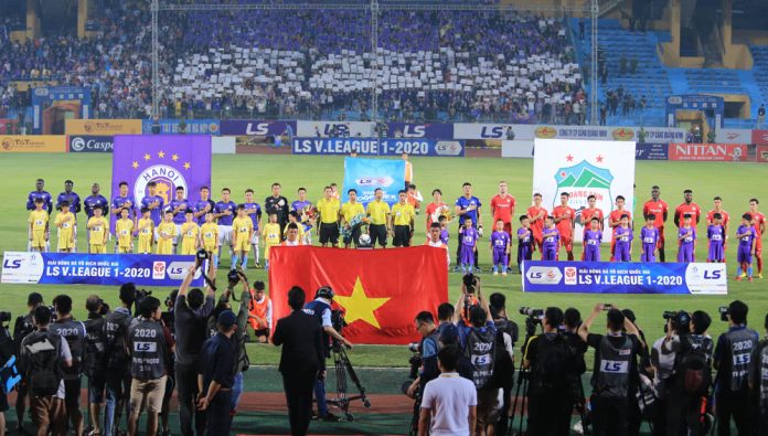 V.League hoãn vô thời hạn vì Covid-19