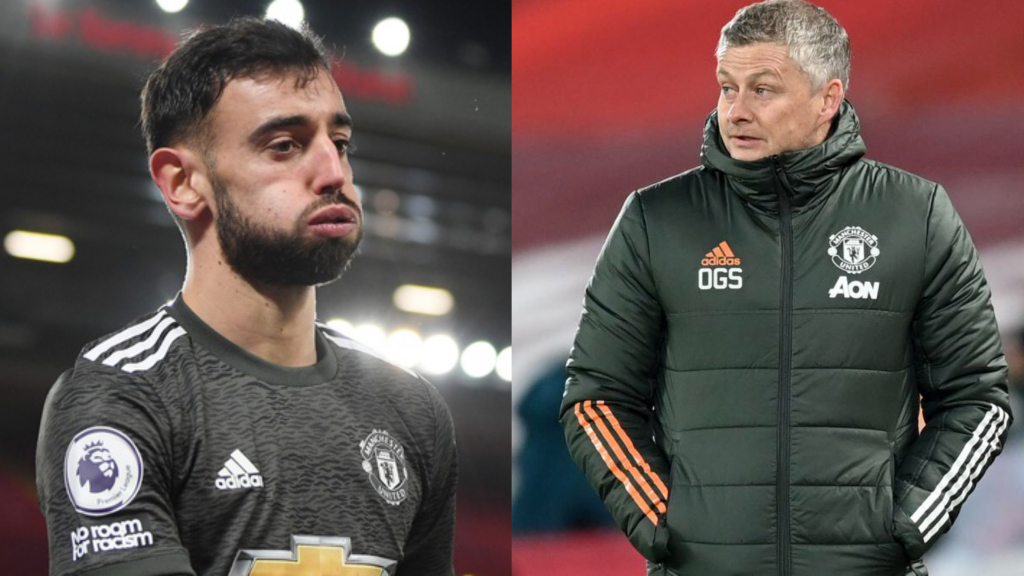 Bruno Fernandes vùng vằng tức giận, Solskjaer lập tức lý giải