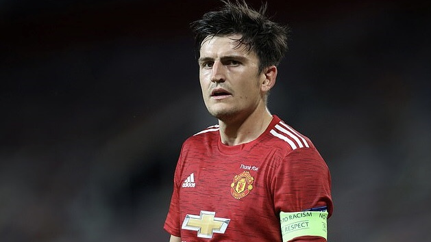 Maguire có nguy cơ bị treo giò ở đại chiến với Liverpool