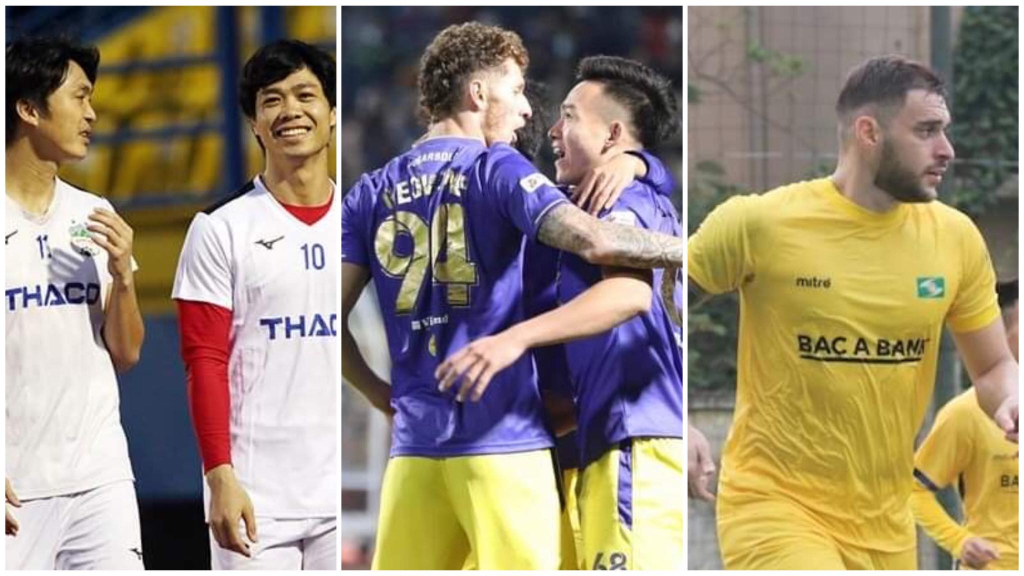 Hà Nội FC, HAGL và SLNA xếp thứ mấy trong top các CLB giá trị ở V.League 2021?