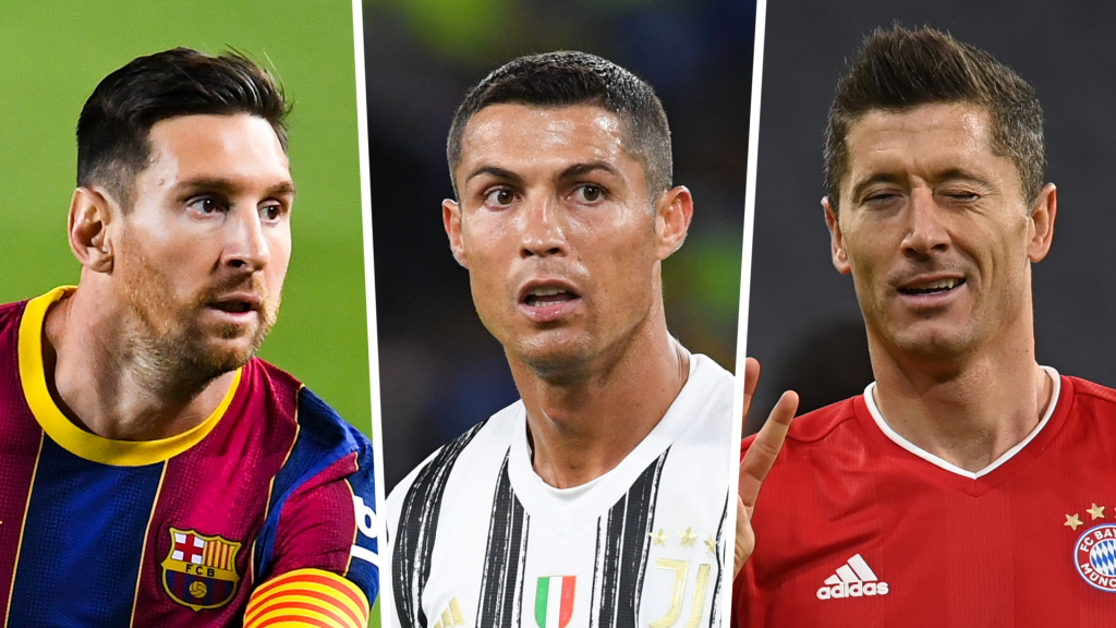 Messi, Ronaldo, Lewandowski dẫn đầu đội hình xuất sắc nhất năm của UEFA