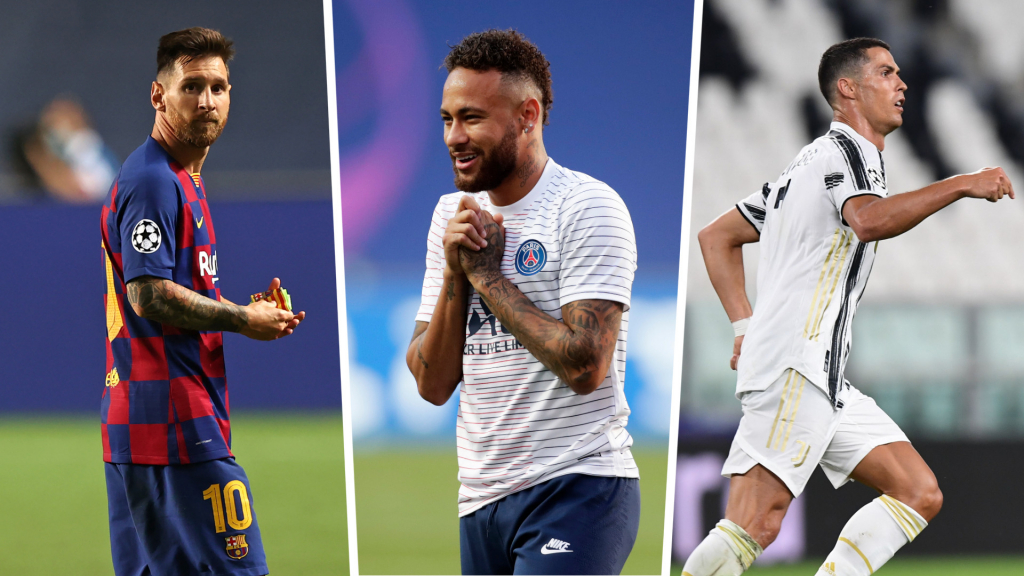 Neymar vượt Ronaldo, Messi ở BXH đặc biệt năm 2020