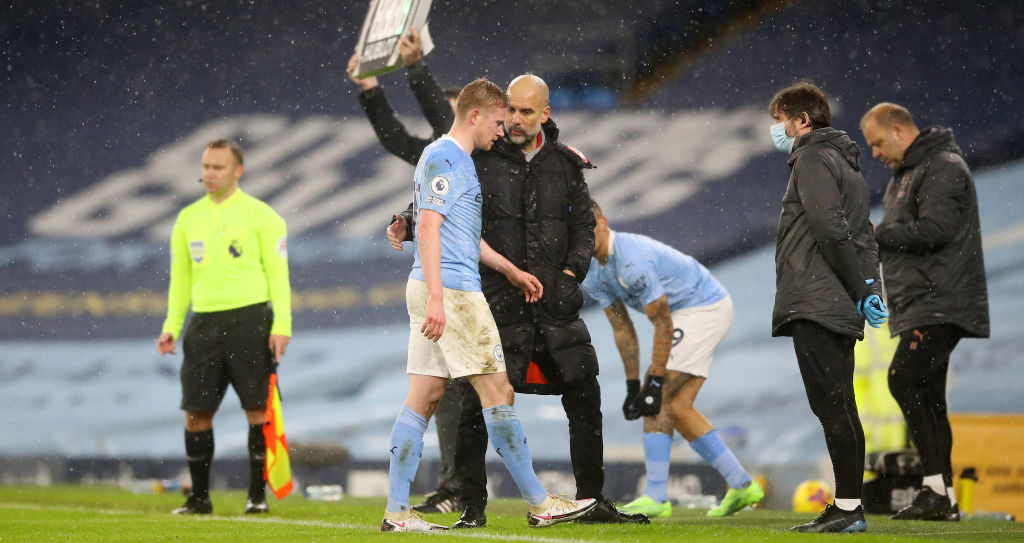 Pep xác nhận thời gian De Bruyne nghỉ thi đấu, Man City âu lo