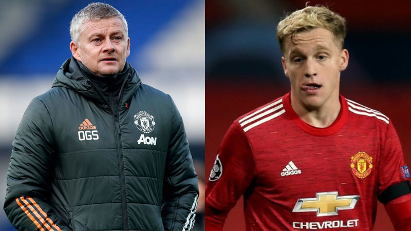 Solskjaer thừa nhận Van de Beek cảm thấy bất mãn tại MU