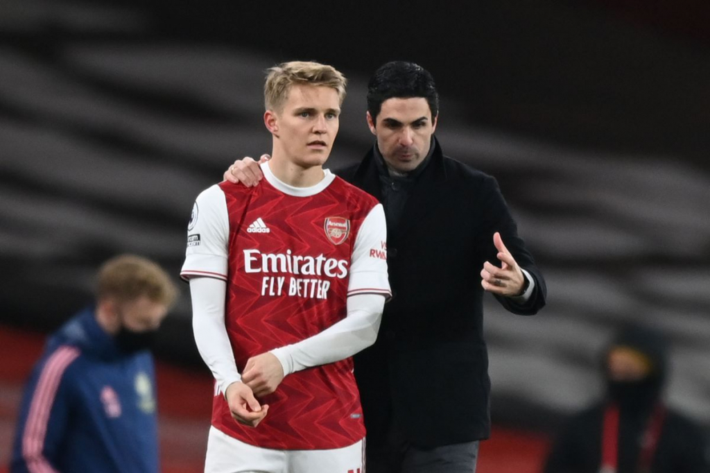 Arteta tiết lộ chuyện tương lai với Odegaard