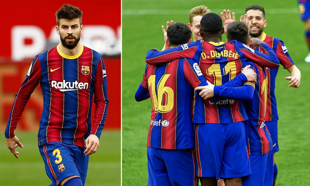 Barca thắng thuyết phục Sevilla, Pique nói điều ruột gan