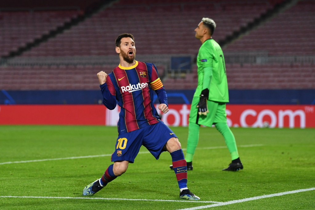 Barcelona thua thảm PSG, Messi vẫn lập cột mốc vô tiền khoáng hậu