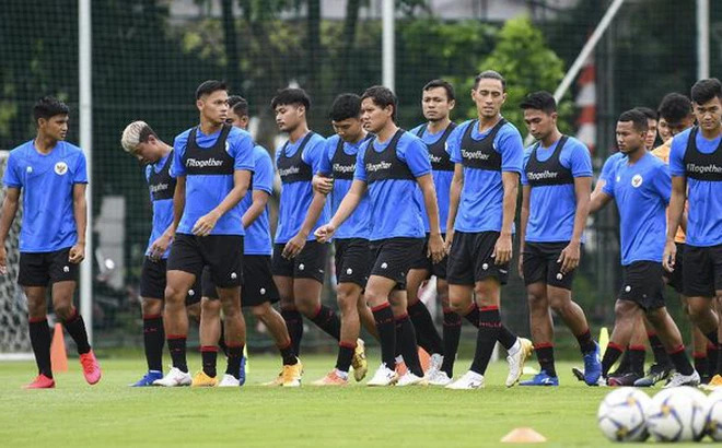 Luyện công chờ SEA Games, U22 Indonesia gặp sự cố hy hữu