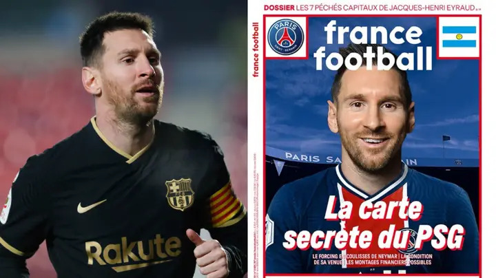 France Football tiếp sức, PSG tự tin cướp Messi khỏi Barca