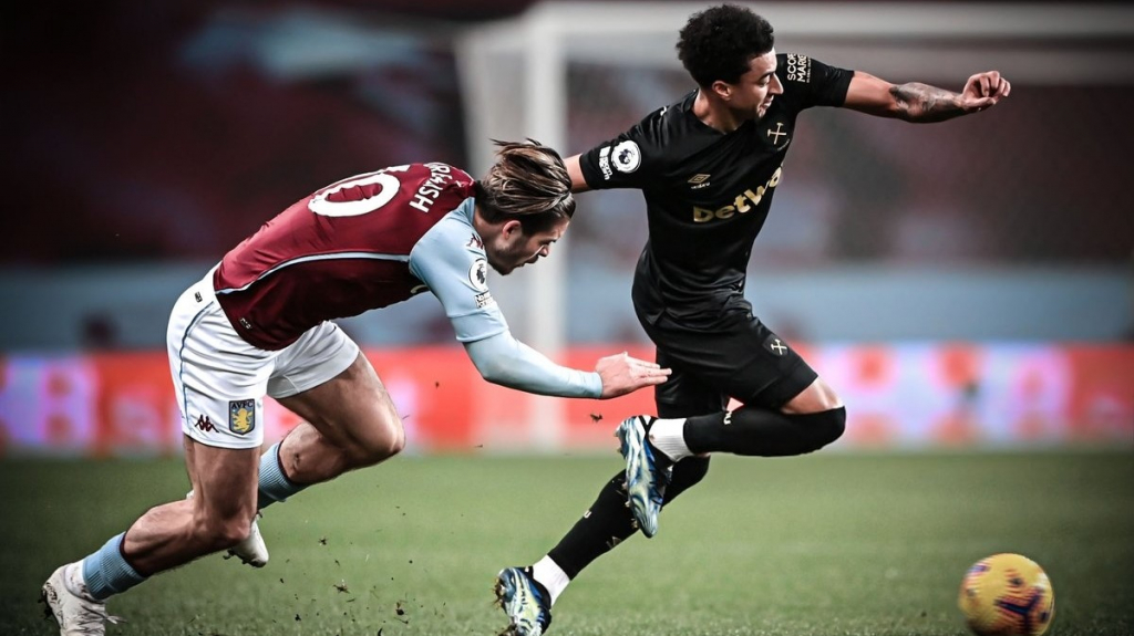 VIDEO: Lingard thể hiện kĩ năng đi bóng khiến Grealish “tắt điện”