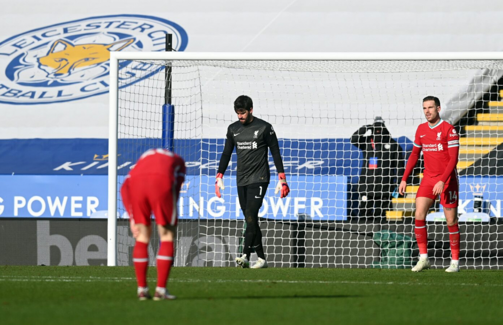 Liverpool và 4 điểm nhấn sau thất bại đau đớn trước Leicester