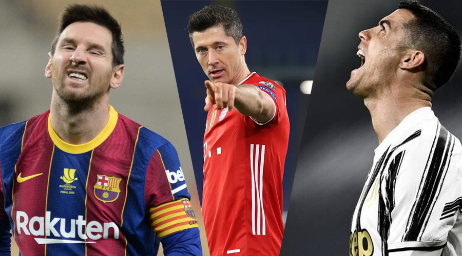 Ronaldo và Messi bị Lewandowski “phả hơi nóng” ở cúp C1