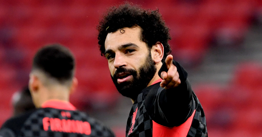 Ghi bàn vào lưới Leipzig, Salah cân bằng thành tích của Ronaldo