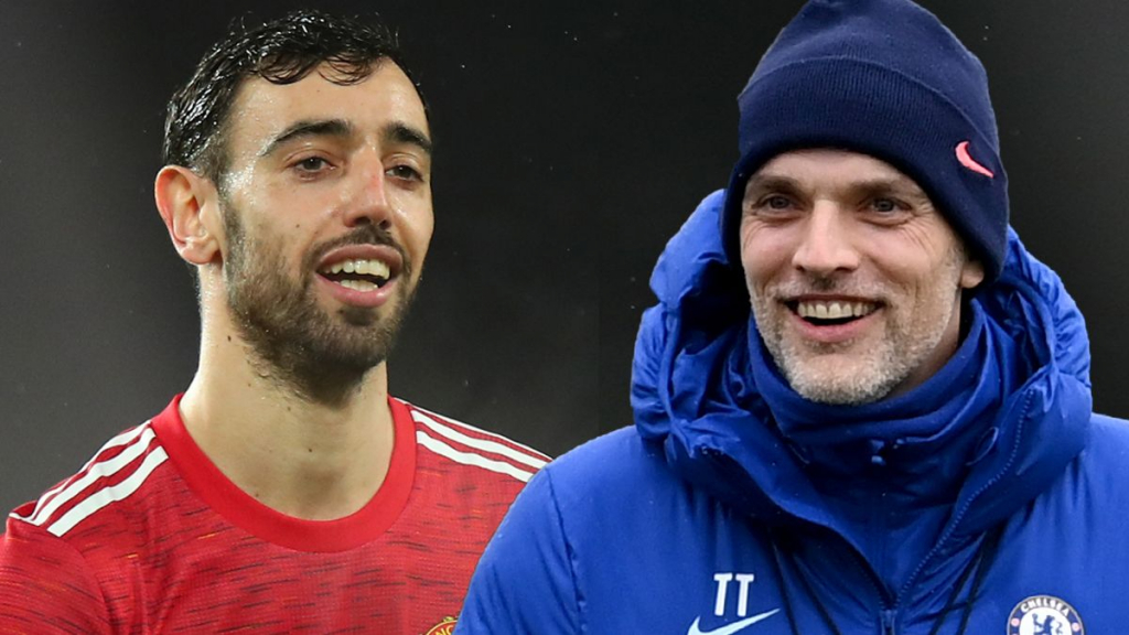 Tuchel tiết lộ sốc về Bruno Fernandes trước đại chiến Chelsea - MU