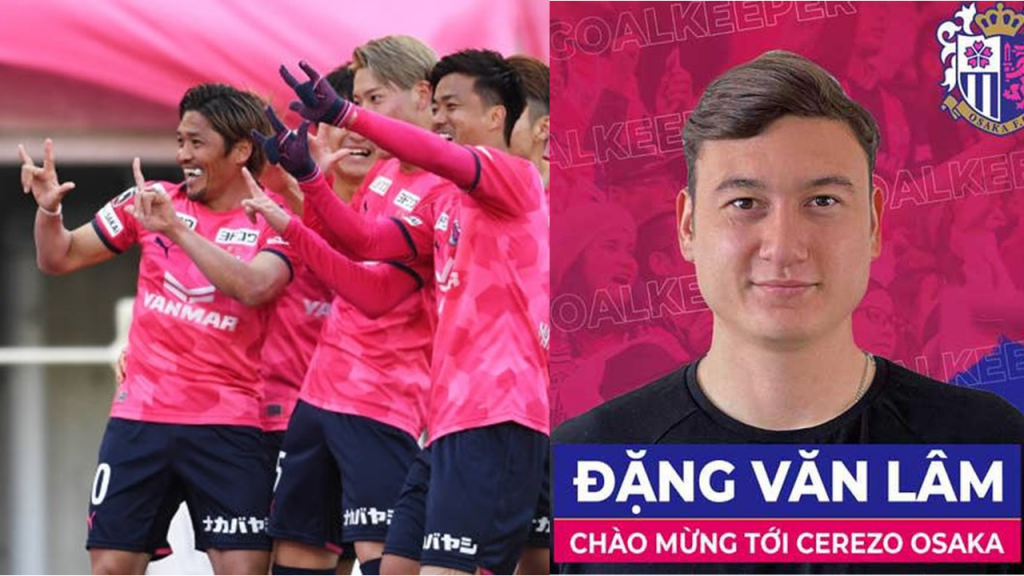 Cerezo Osaka ra quân thuận lợi chờ Đặng Văn Lâm