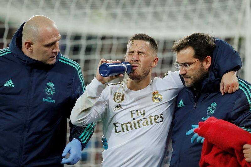 Chấn thương của Hazard làm thổi bùng mâu thuẫn ở Real Madrid