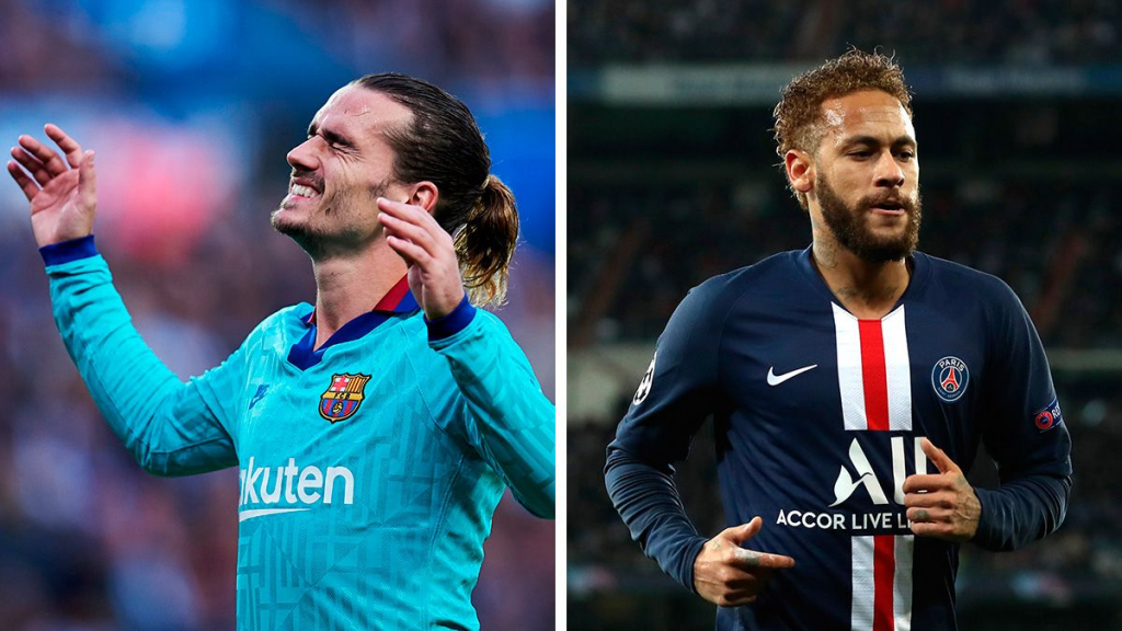 Tiết lộ: Neymar đã tái hợp Barca nếu không vì Griezmann