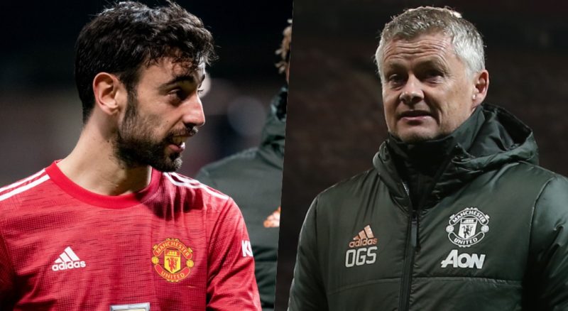 MU có biến: Solskjaer và Bruno Fernandes cãi nhau nảy lửa trong phòng thay đồ