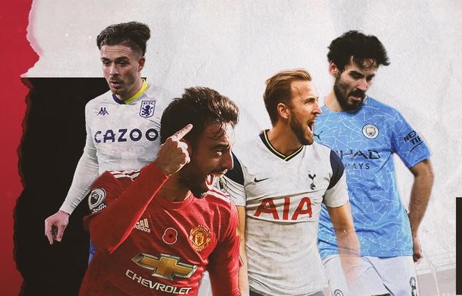 Kane, Bruno Fernandes và top 5 ứng viên cho danh hiệu 