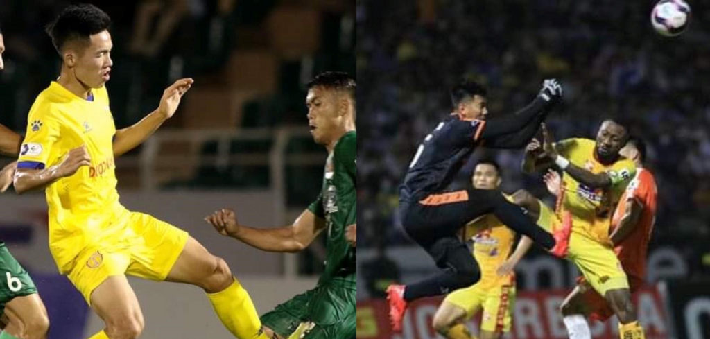 Cầu thủ Nam Định và Thanh Hoá đạp đối phương lĩnh án phạt nguội