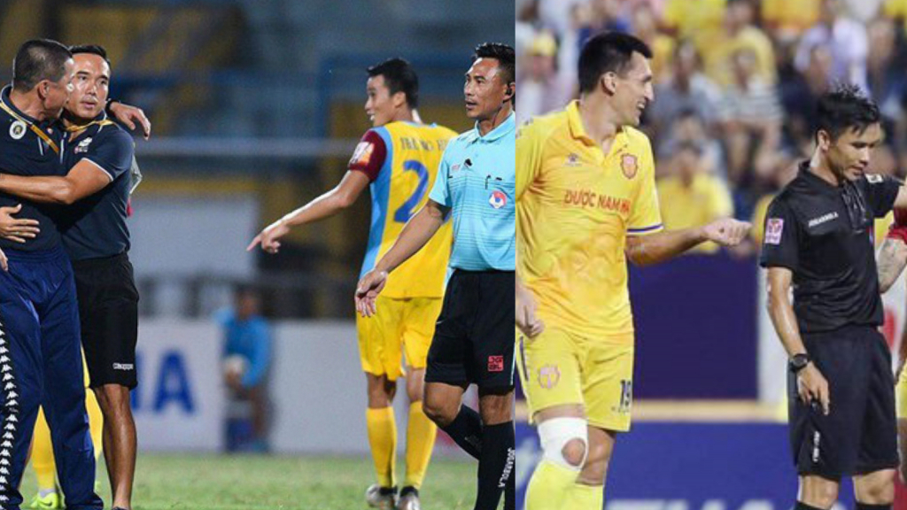 Hà Nội FC, Nam Định và 4 “nạn nhân” của trọng tài tai tiếng nhất V.League