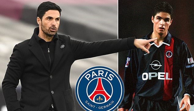 Đang dẫn dắt Arsenal, Arteta lại bất ngờ tỏ tình với PSG