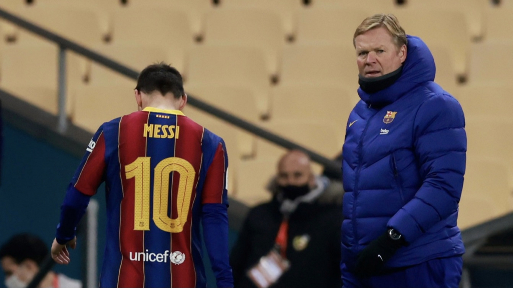 Koeman không cho Messi nghỉ ngơi, hé lộ cuộc nói chuyện với chủ tịch Barca