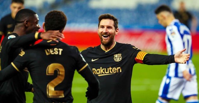 Giúp Barcelona đại thắng, Messi chính thức đi vào lịch sử CLB