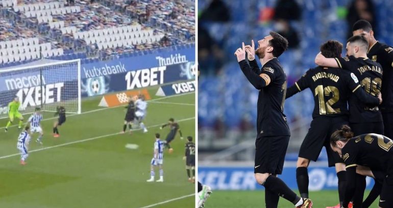 VIDEO: Messi ghi bàn cho Barcelona sau pha phối hợp tiki taka ấn tượng