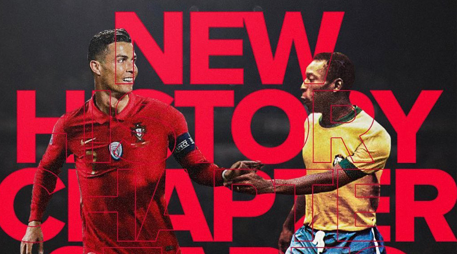 Ronaldo viết tâm thư gửi “Vua bóng đá” Pele