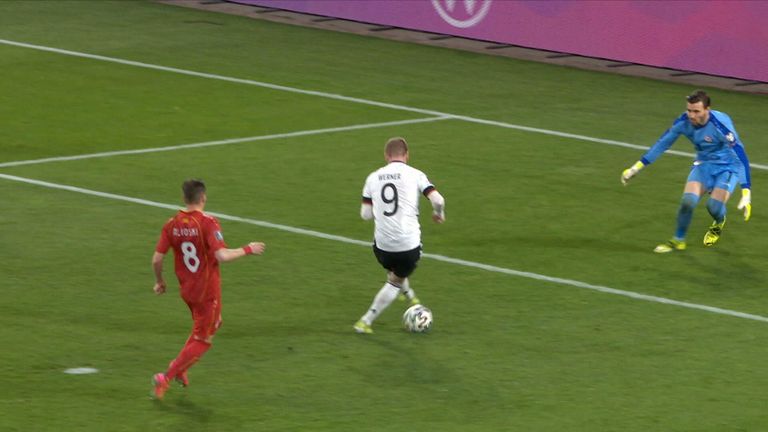 VIDEO: Werner bỏ lỡ khó tin ngày ĐT Đức thua sốc