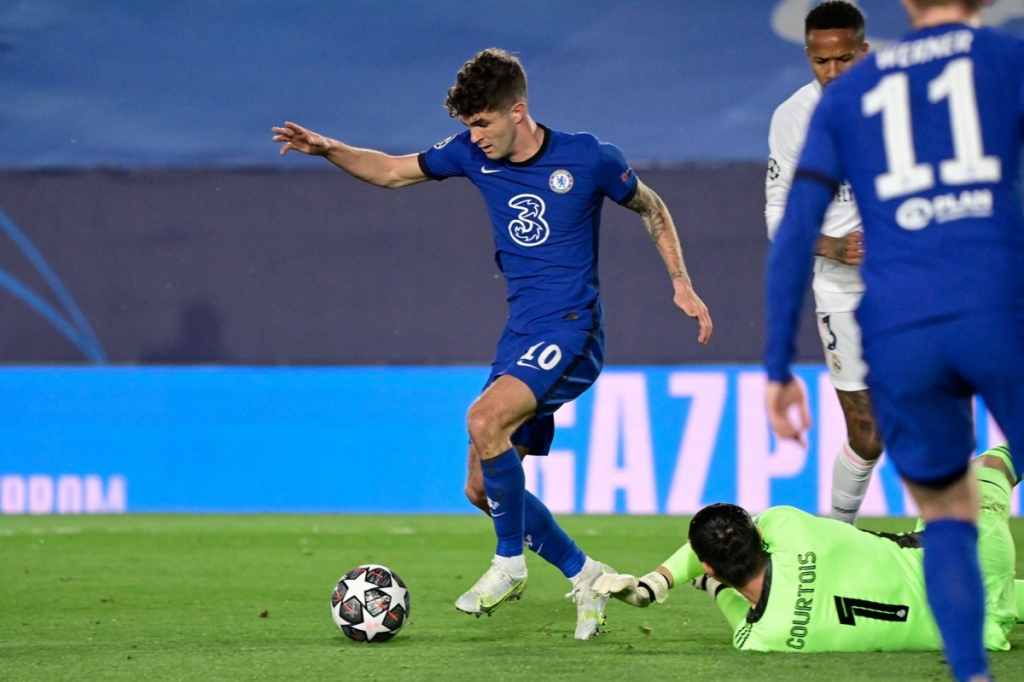 Pulisic tỏa sáng, Chelsea có lợi thế lớn trước Real Madrid