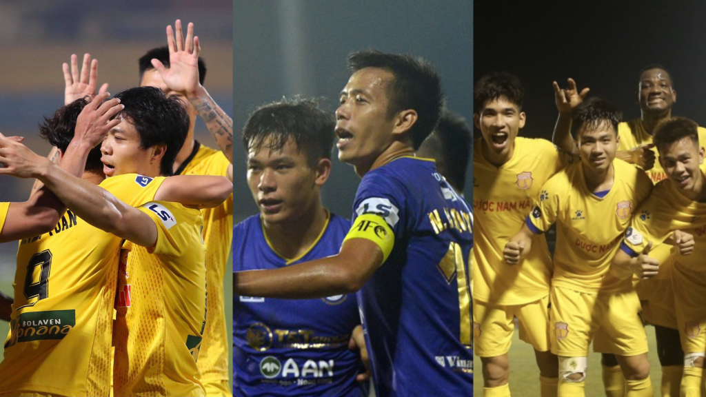 3 con số ấn tượng ở V.League 2021: Gọi tên Hà Nội FC, HAGL, Nam Định