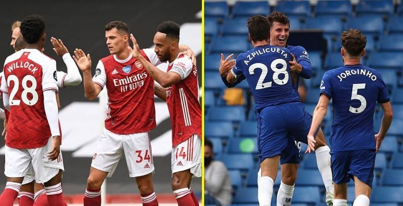 Chelsea và Arsenal ghi bàn ở NHA mùa này theo cách nào và đến từ đâu?