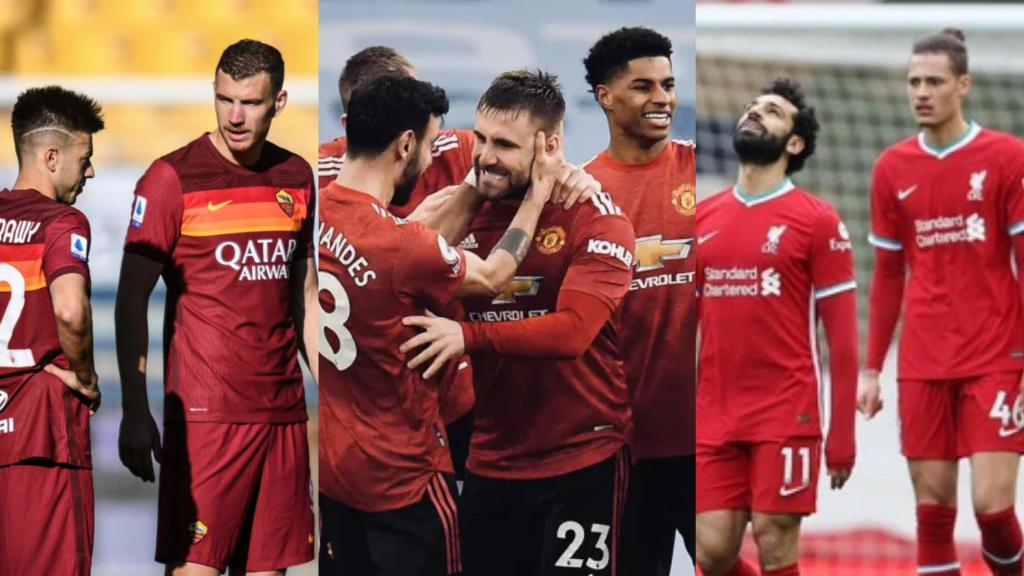 Chưa đá, MU đã chiếm lợi thế so với Liverpool và Roma