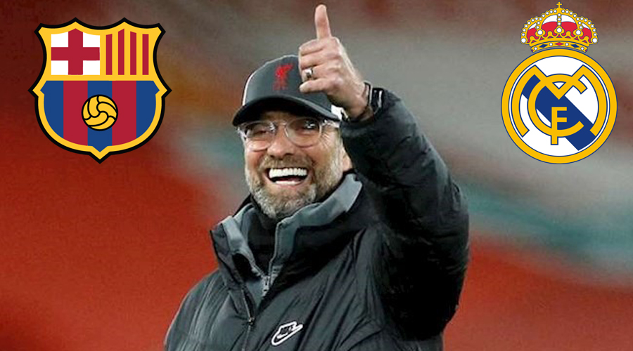 Klopp thể hiện “độ mặn” trước Barca và Real