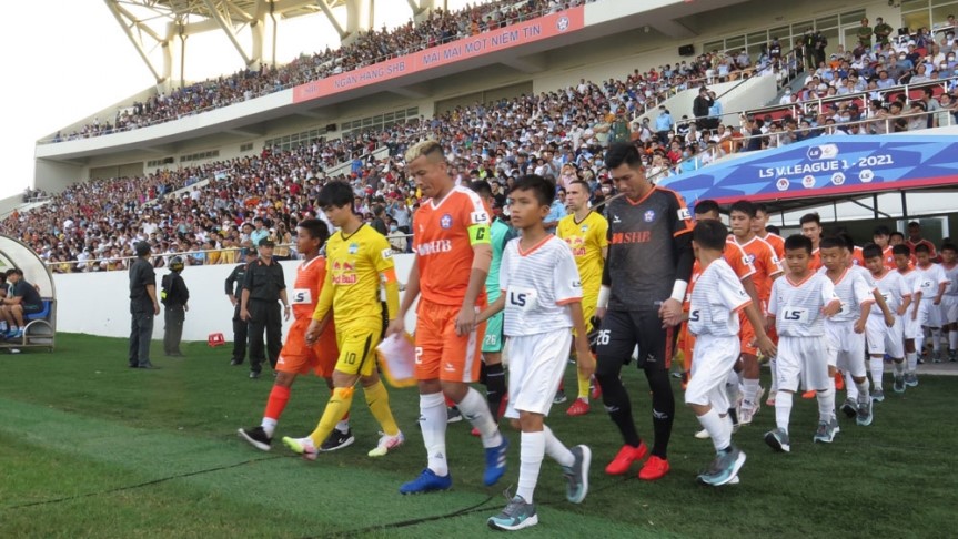 Trận HAGL đấu SHB Đà Nẵng lập kỷ lục vô tiền khoáng hậu ở V.League 2021