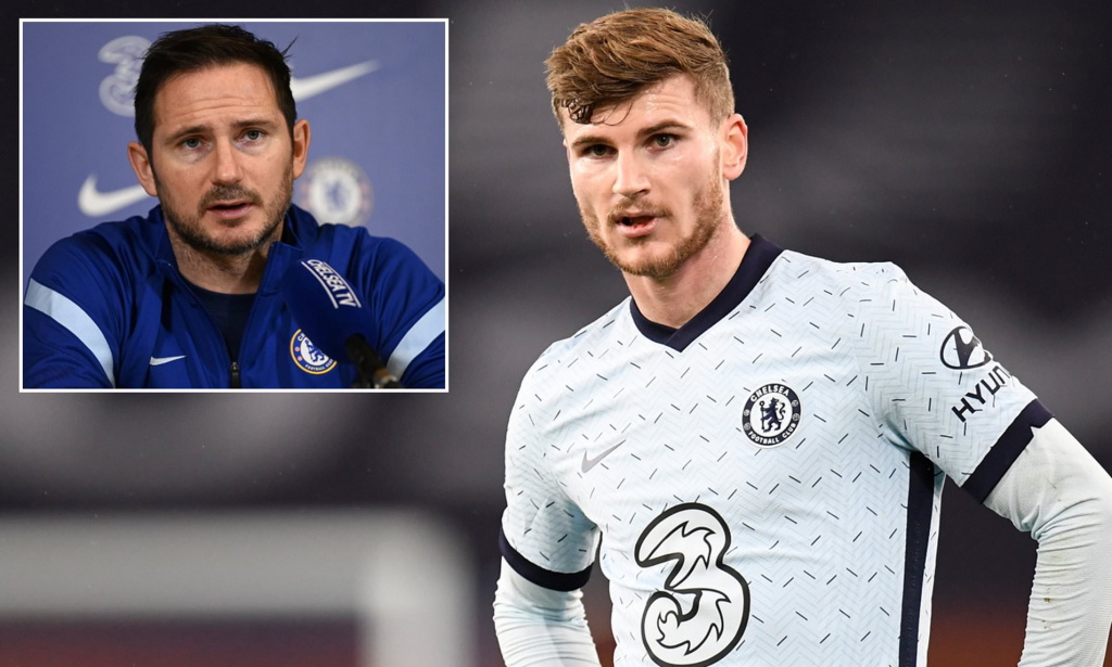 Timo Werner tiết lộ lý do thất bại dưới thời Lampard