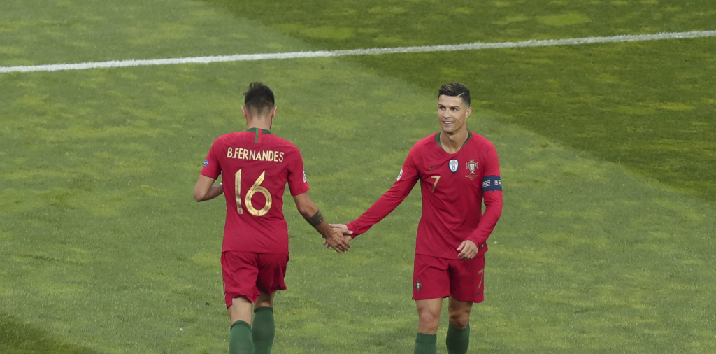 Ronaldo, Bruno Fernandes góp mặt trong đội hình BĐN tham dự Euro 2020