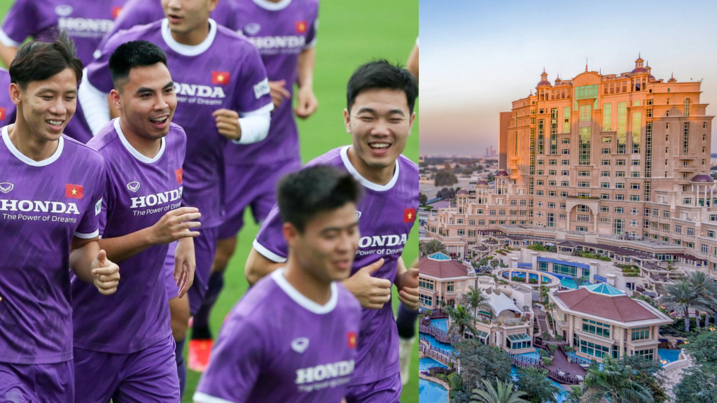 ĐT Việt Nam đổi khách sạn mới cực xịn xò tại UAE
