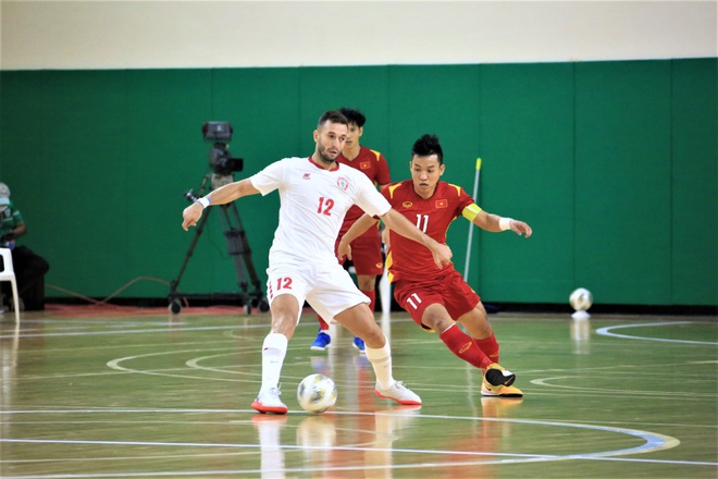 Hòa Lebanon, ĐT futsal Việt Nam sáng cửa dự VCK World Cup