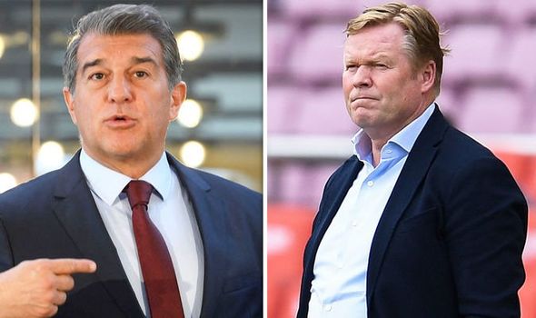 Laporta ra quyết định tàn nhẫn với Koeman