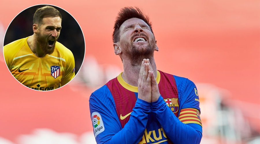 Messi bị Oblak từ chối bàn thắng đẹp nhất trong lịch sử Barca - Atletico