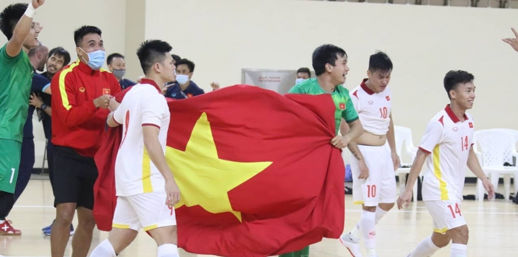 Nhờ bài hát đặc biệt, Futsal Việt Nam giành vé tham dự World Cup